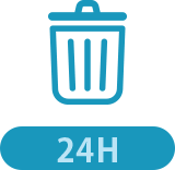 各階24時間ゴミ出し